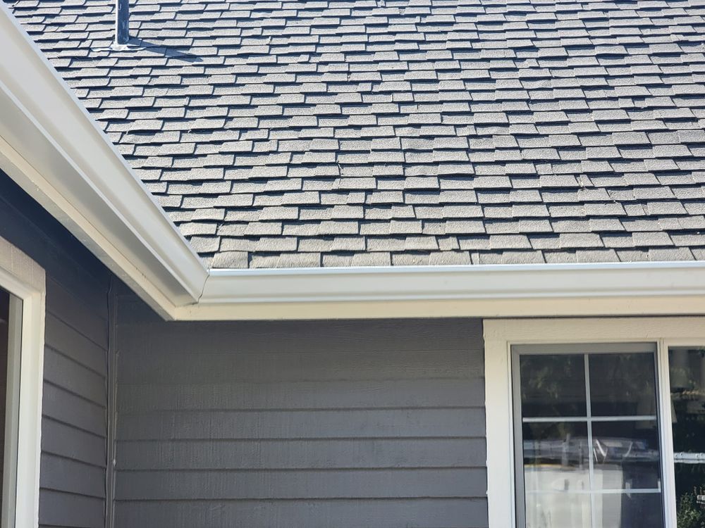 Residential roof and gutter installation