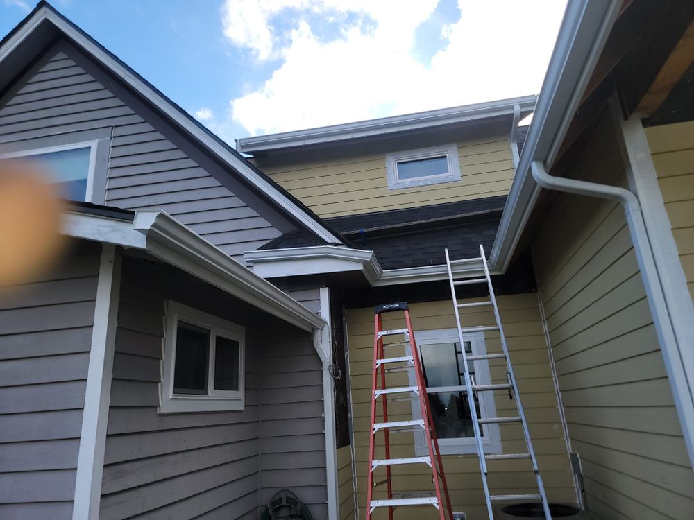 Home exterior detail from completed project