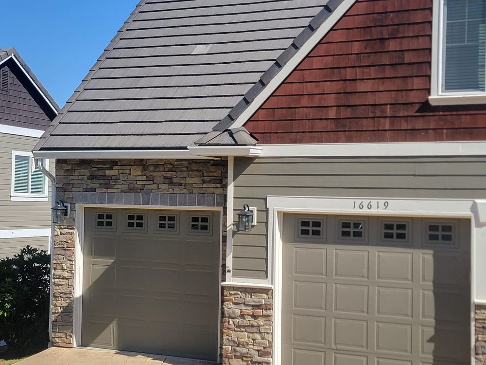 Deck and patio style outdoor build